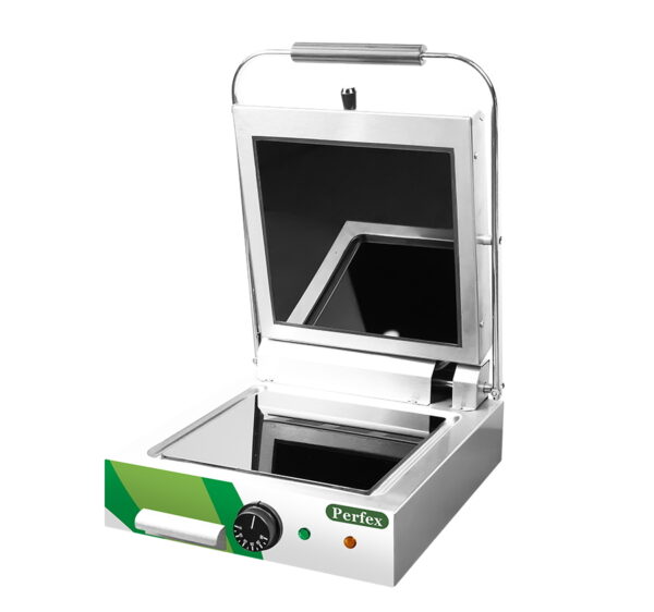 Glass ceramic panini grill