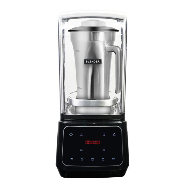 Commercial blender with voice cover